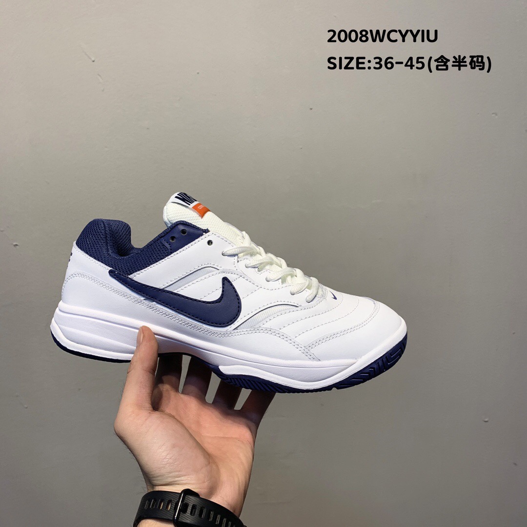 2020 Nike Court Lite 2 White Blue Running Shoes - Click Image to Close